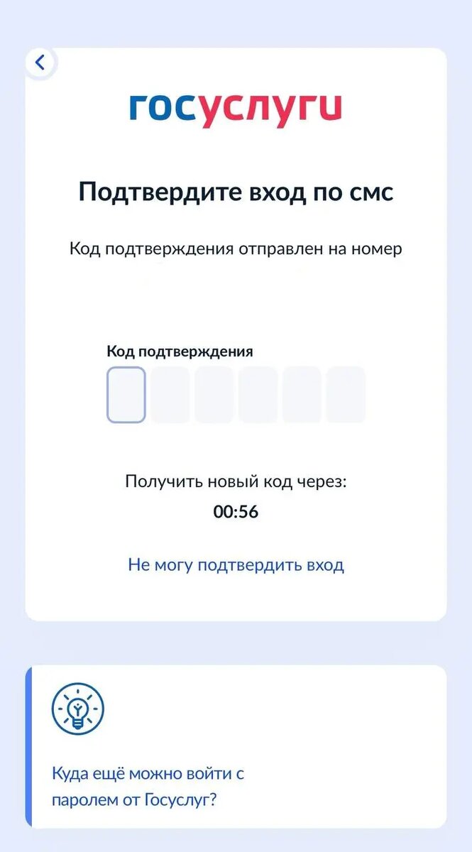    Фото: скриншот с сайта Госуслуг.