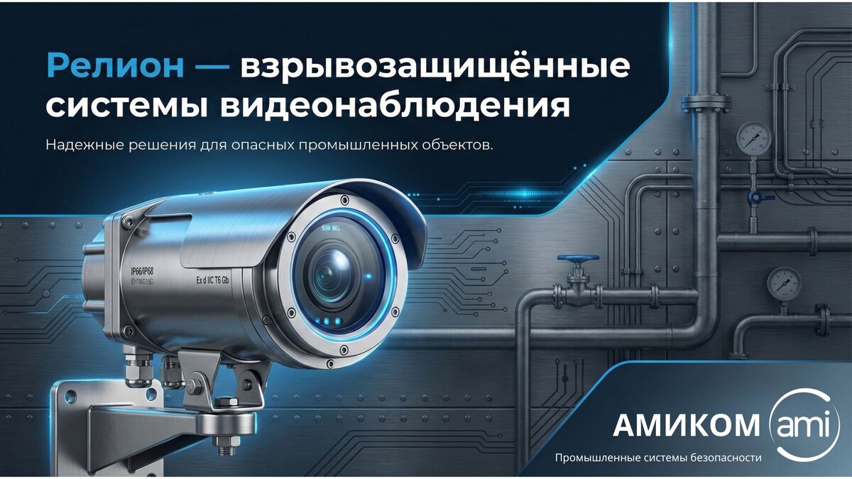 Релион (Relion) – российская торговая марка взрывозащищенного оборудования для систем видеонаблюдения и промышленной безопасности.