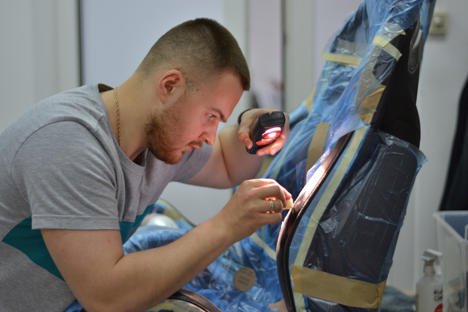 Основной курс по ремонту и реставрации кожи