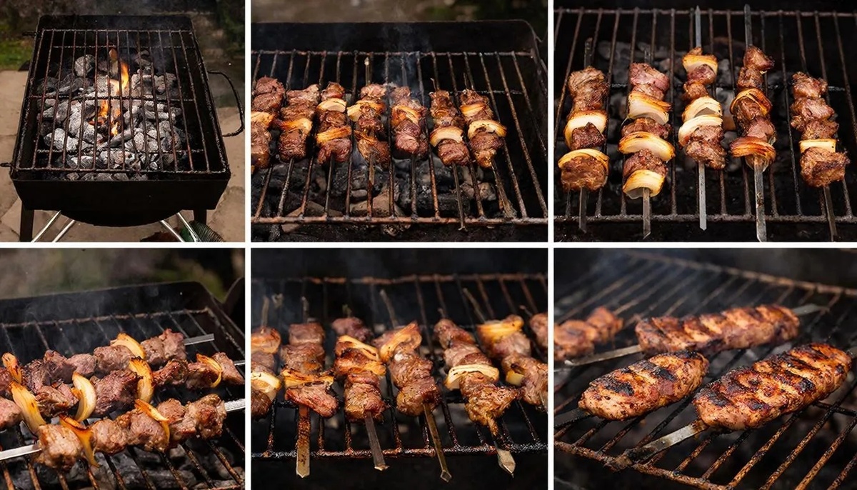 Техника жарки шашлыка