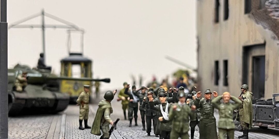 Финальная диорама этой серии посвящена битве за Берлин (16 апреля — 2 мая 1945 г.), которая стала последним и одним из самых кровопролитных