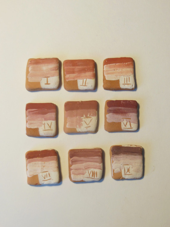 пробники на основе оксидов железа после обжига