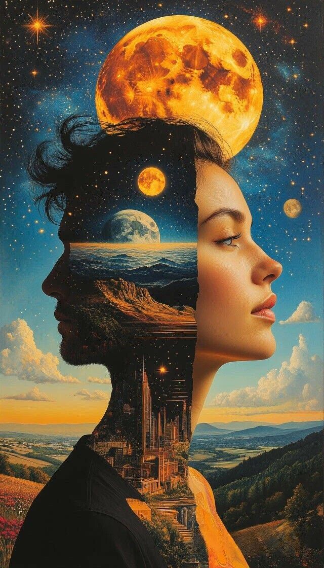 В мужском и женском гороскопе Луна имеет разное значение