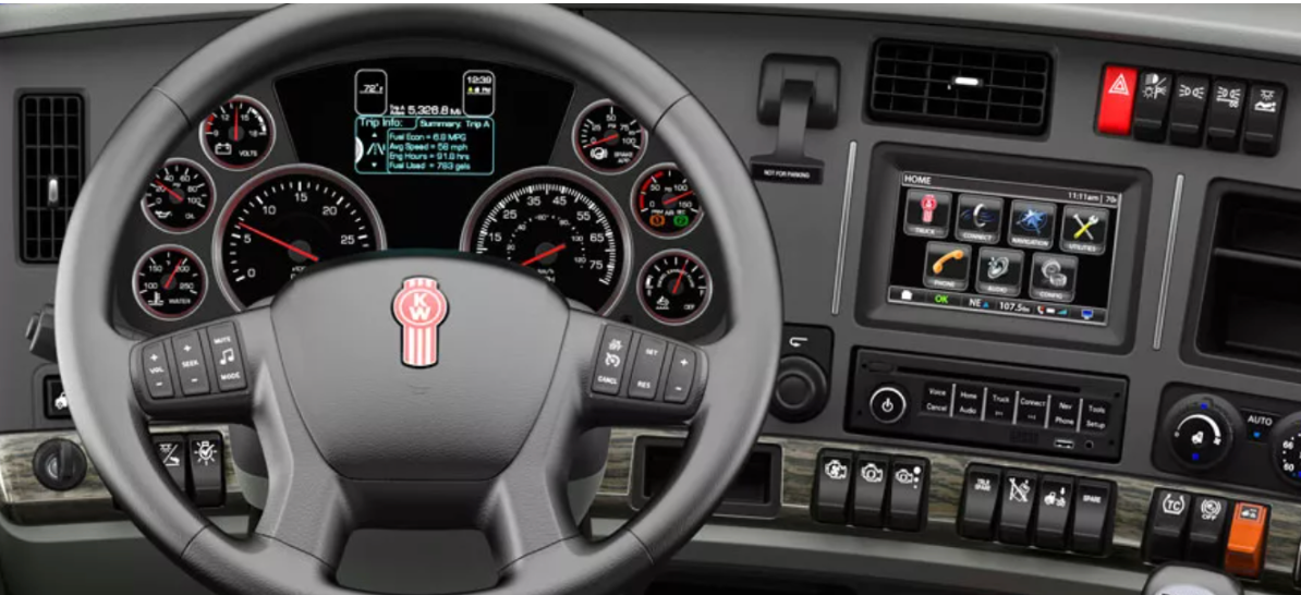 Информационна панель и панель управления (2 в одном) Водителя