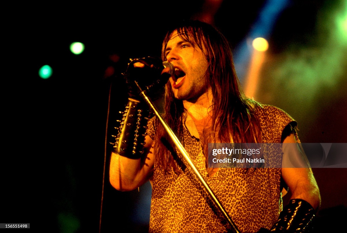 Брюс Дикинсон в 1983 году. Фото из открытых источников.