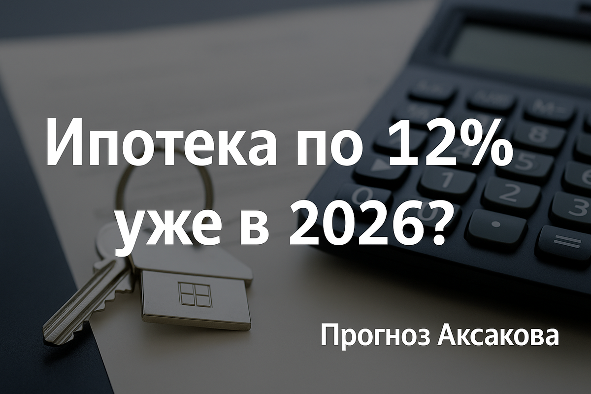 Ипотека по 12% уже не фантастика?