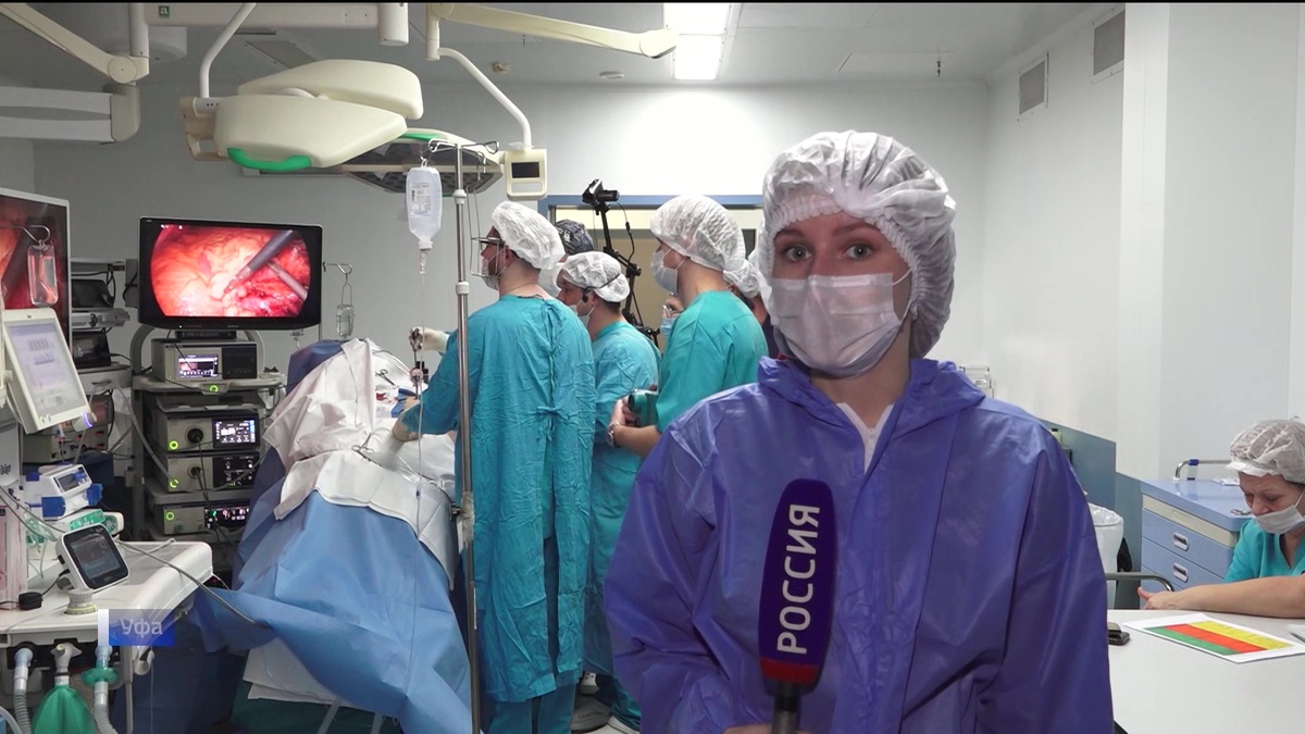    В Уфе прошел мастер-класс по хирургическому лечению рака толстой кишки