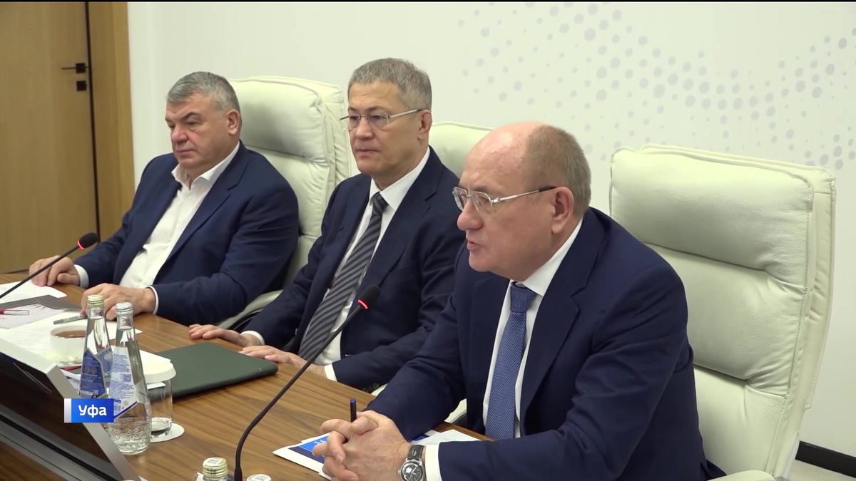    Глава Башкирии Радий Хабиров встретился с флагманами российской промышленности