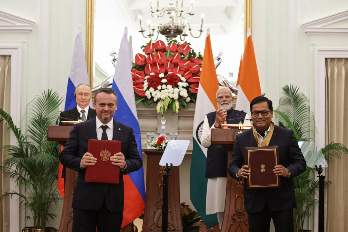 Россия будет готовить индийских специалистов для работы в полярных водах / Фото: Пресс-служба президента России  📷
