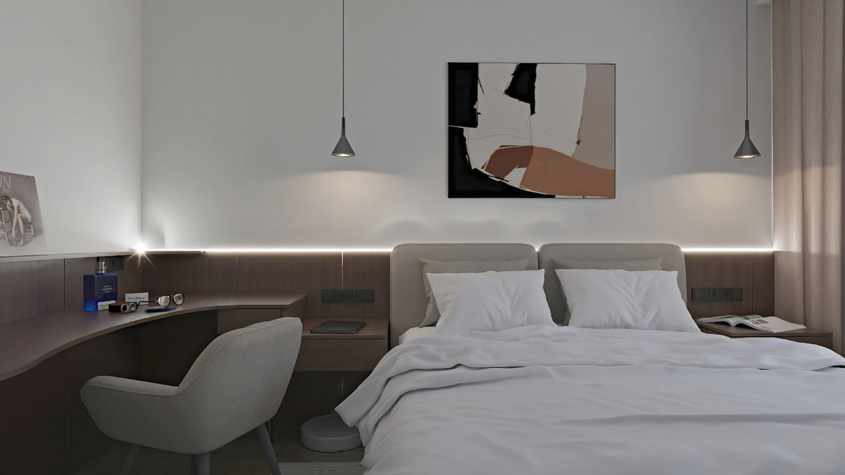 Визуализация спальни