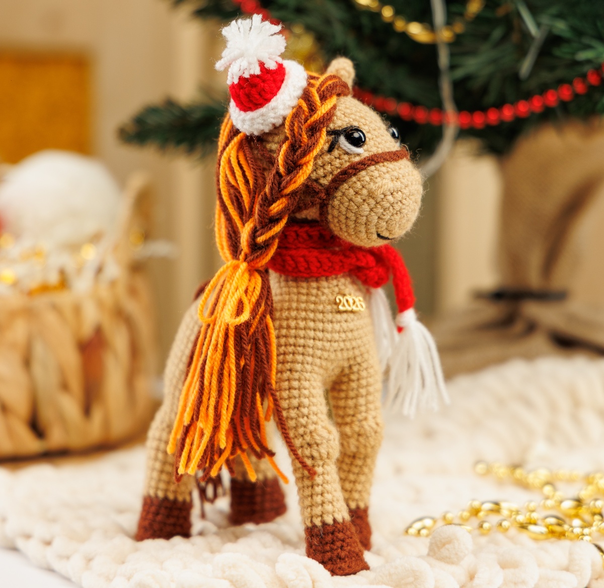 вязание крючком | символ 2026г| игрушки ручной работы | мастер-класс по вязанию