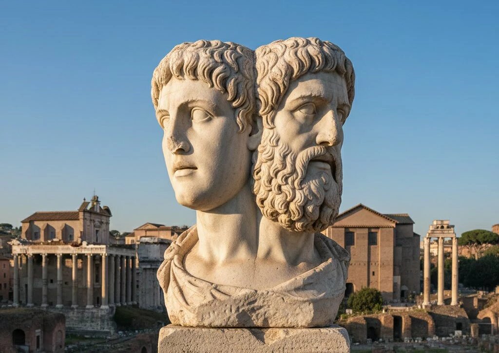 Янус двуликий бог