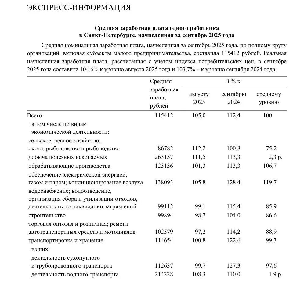    Фото: скриншот из документа Петростата.
