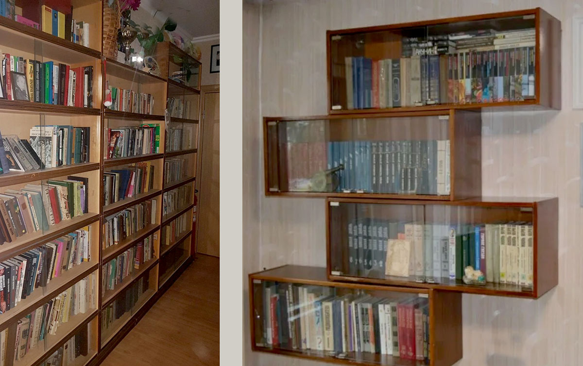 Чешские книжные полки помнит каждый, кто рожден в СССР и даже после. Коллаж автора, фото взяты в Яндекс-картинках..