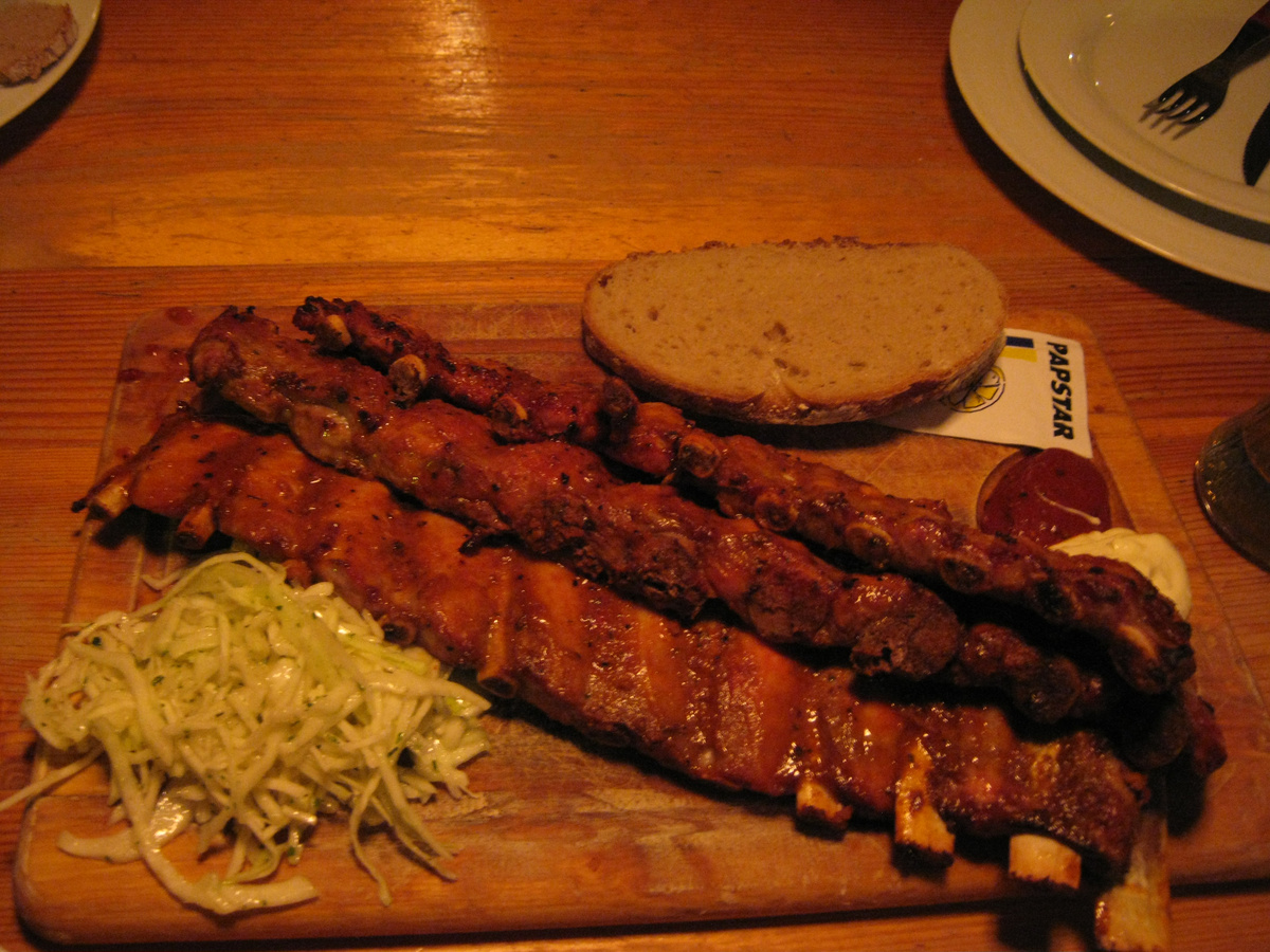 Рёбрышки в Вене. Австрийская кухня