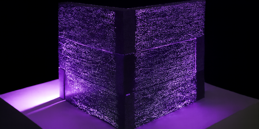 Прозрачный бетон: технология, которая превращает стены в источник света