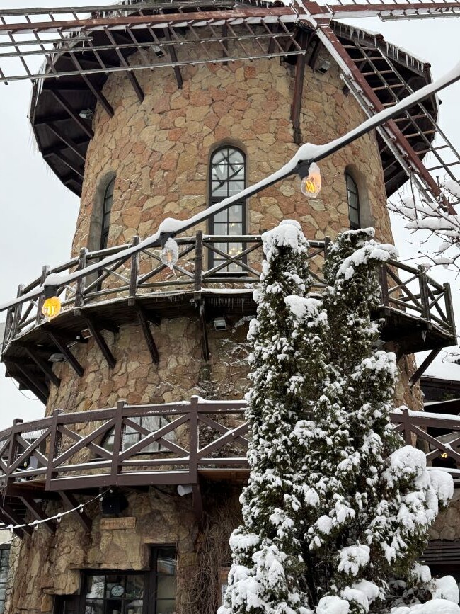 Скандинавская мельница из архива автора)