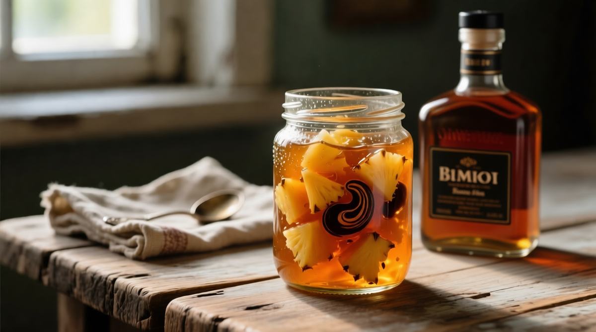 Ананасовое варенье с ромом