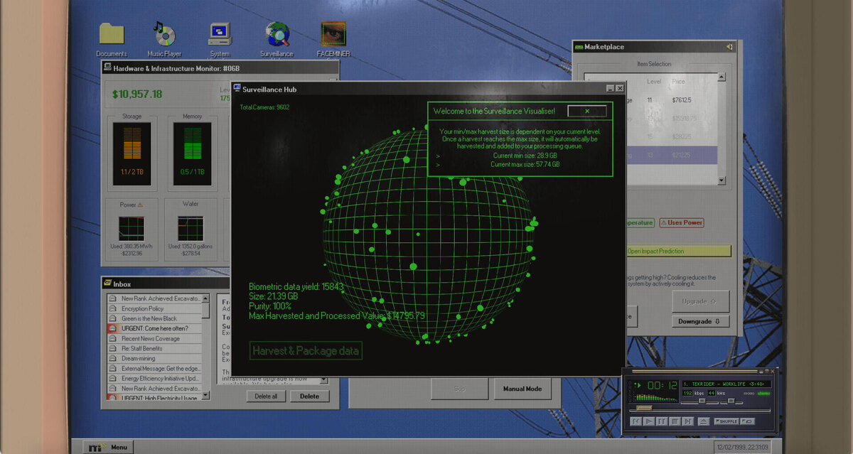    Галерея игры Faceminer