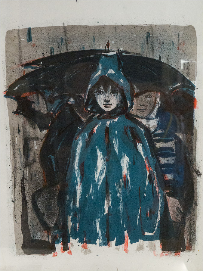 Дождь. Матюх В.Ф. 1960-е