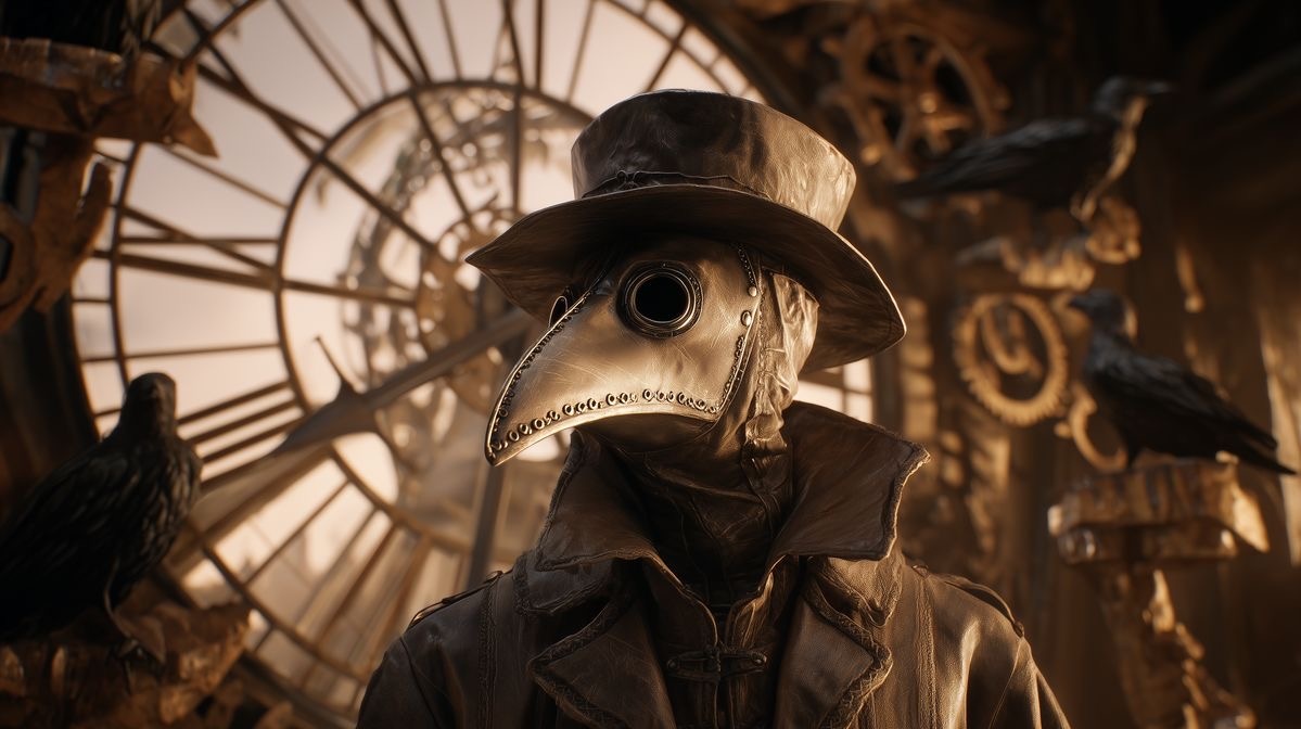 Изображение чумного города от Pinterest