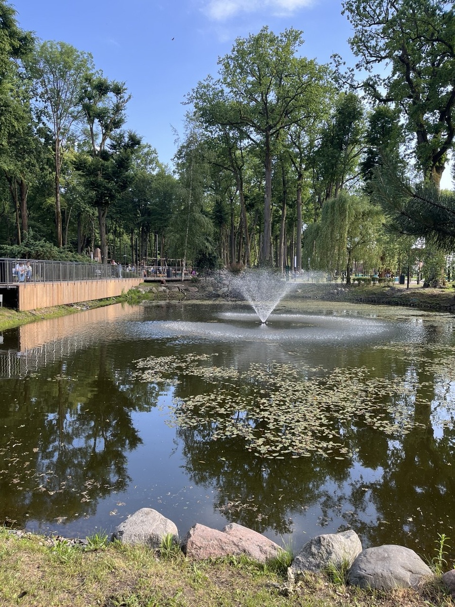 Гурьевск,  Калининградской области, парк Света. Открыт в 2024 году.