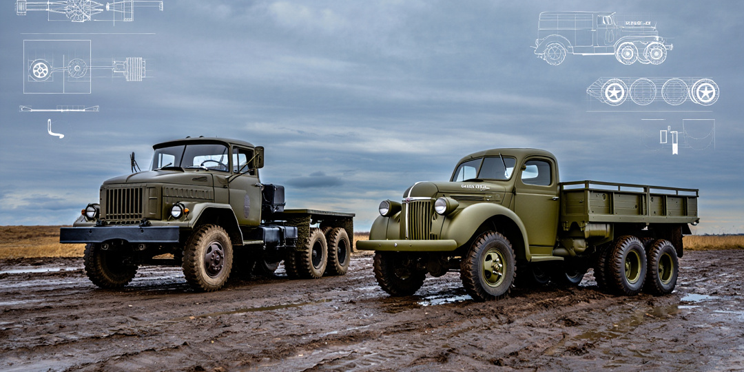 Почему в СССР активно копировали компоновку американских армейских грузовиков