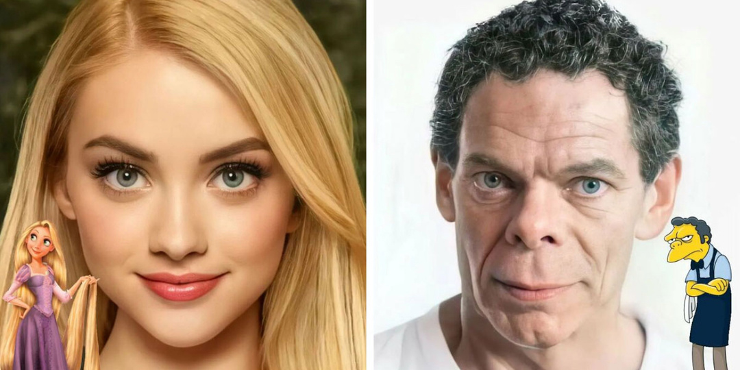 Как бы выглядели 17 героев известных каждому мультфильмов будь они обычными людьми