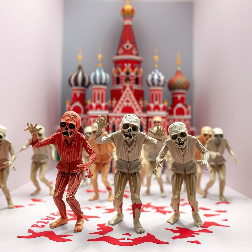 Уфффф, страшные зомбииииии!