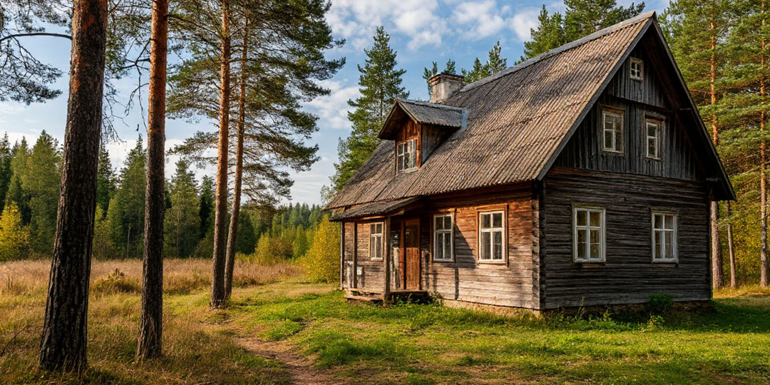 Умер, чтобы начать с чистого листа. Домик на краю соснового леса
