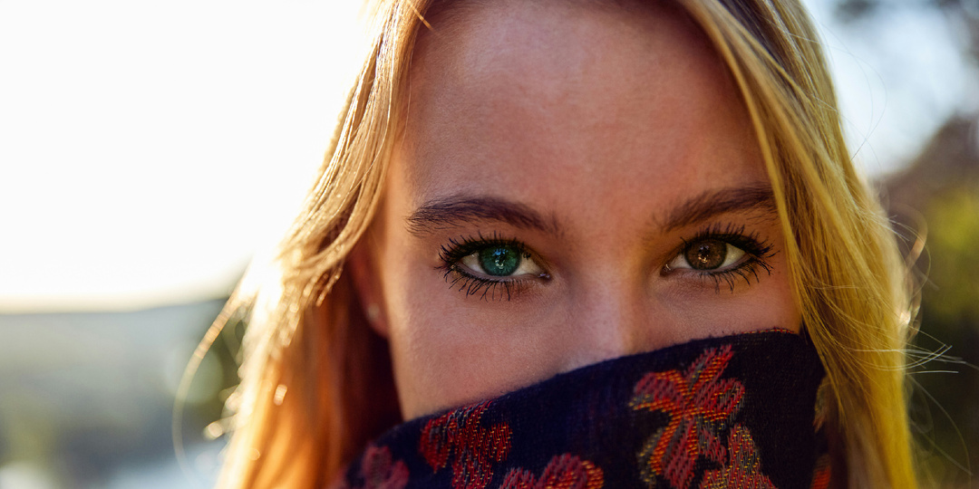 Девушка с разными глазами. Рассказ.