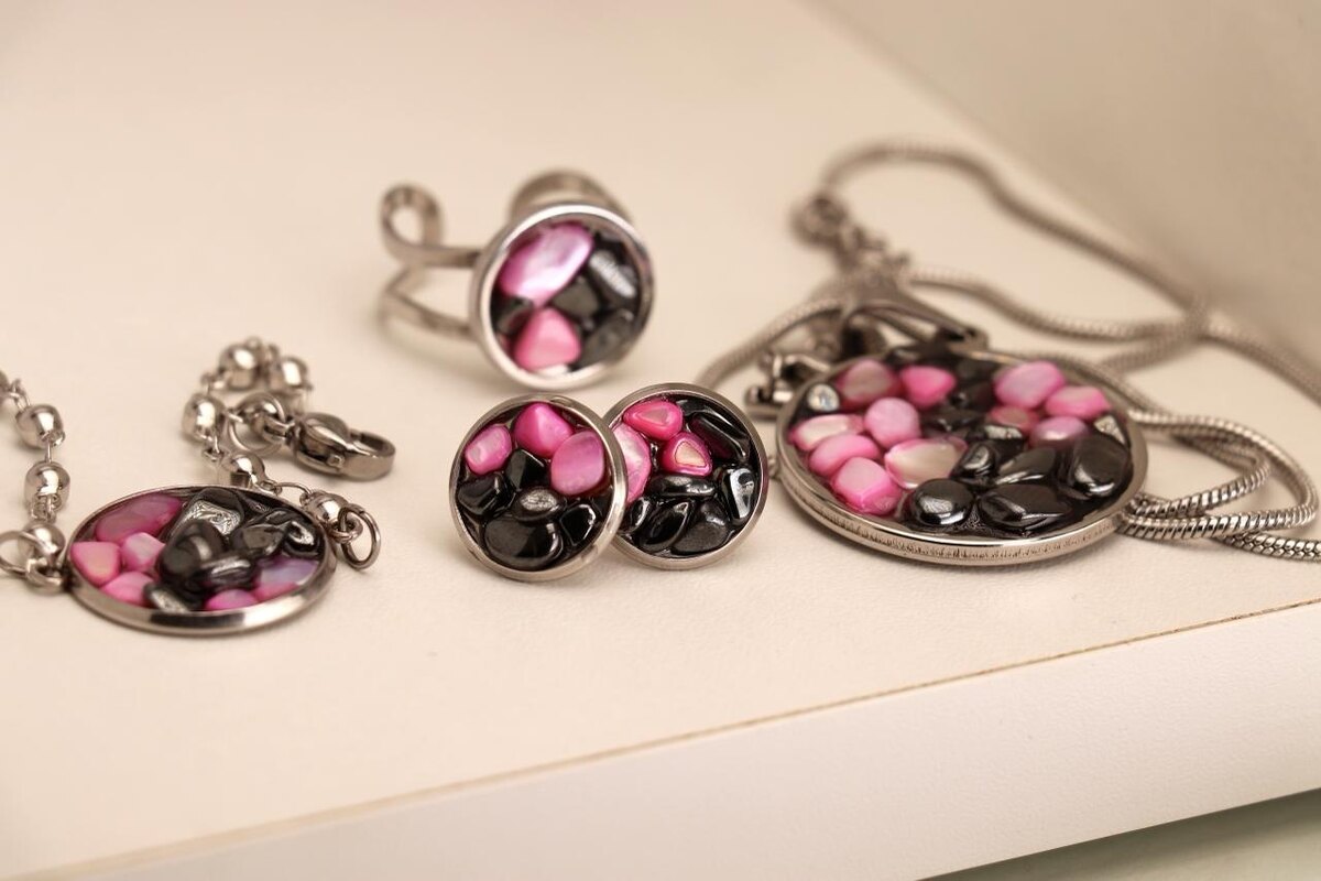 Украшения иэ эпоксидной смолы