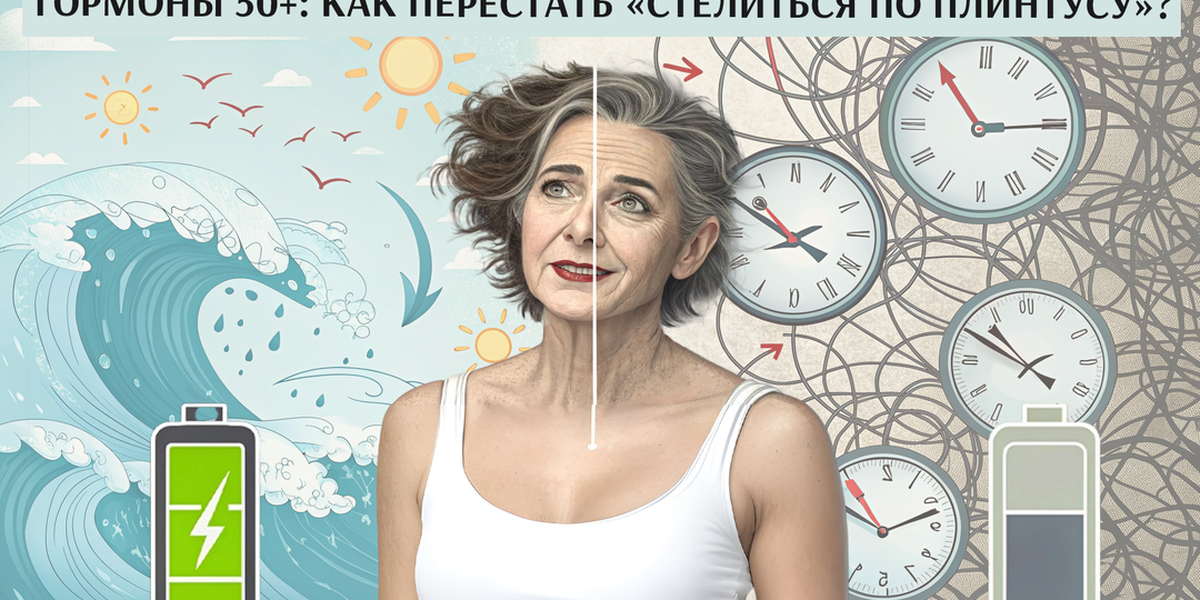 "Приливы, вес и нервы": Когда женщина 'не та, что раньше'. Гормоны 50+ без мифов и паники - как перестать бояться и начать жить