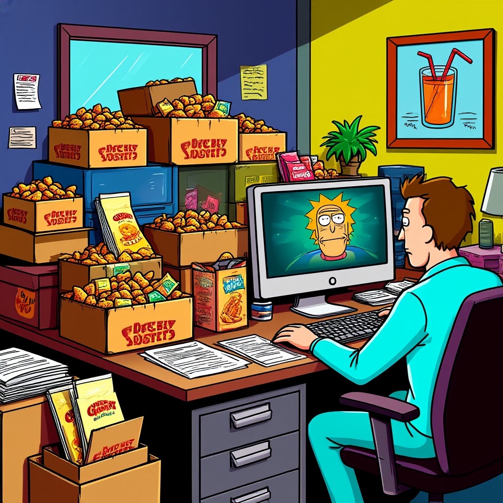 -Сейчас закажу ещё говорящую голову и точно маржанемся. 