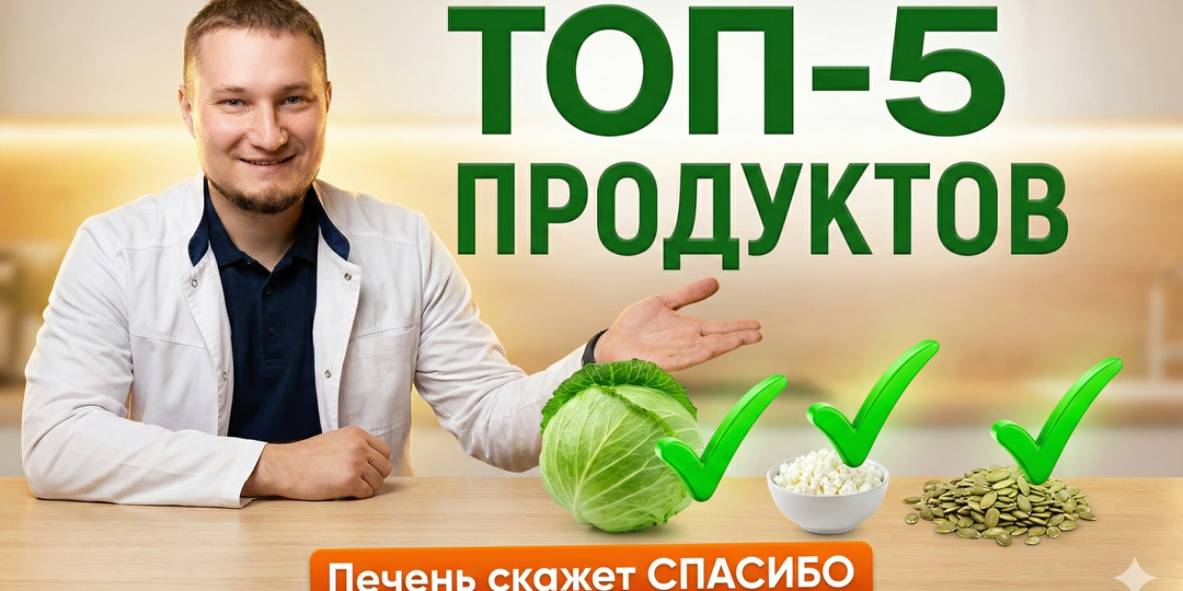 Эти 5 продуктов очень любит ваша печень (и они есть в «Пятёрочке»)