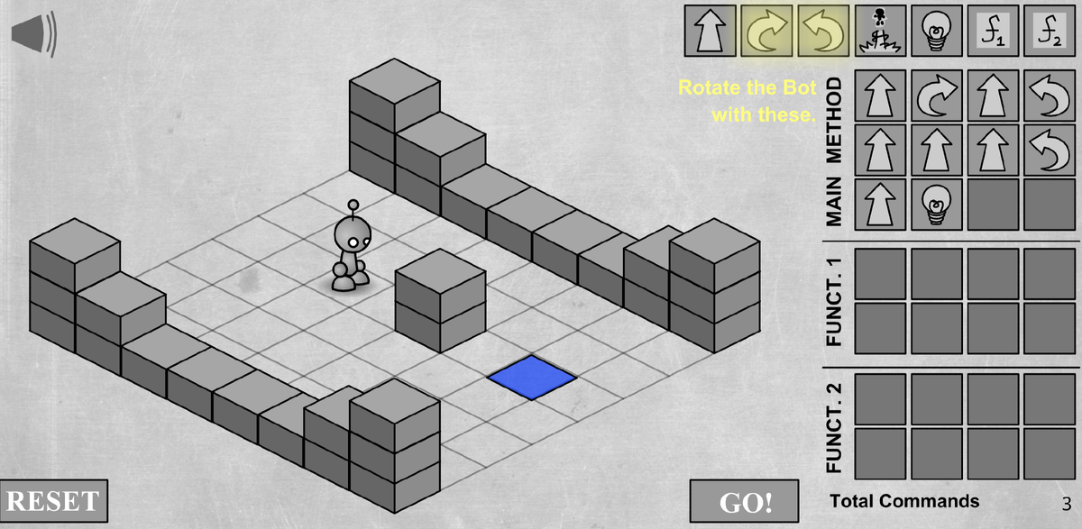 Собственно, Lightbot.