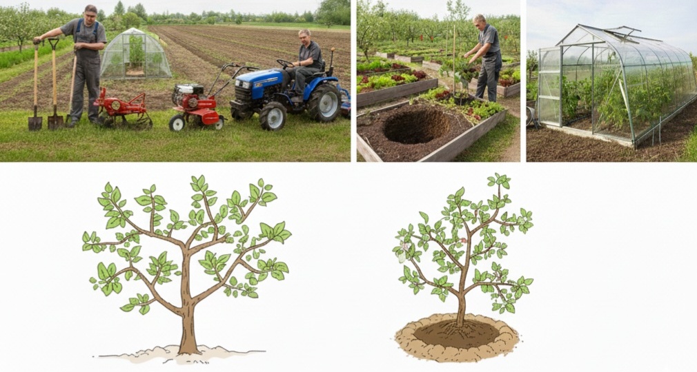 Огород мечты: а с чего начать? Грядки, теплицы, техника и не только