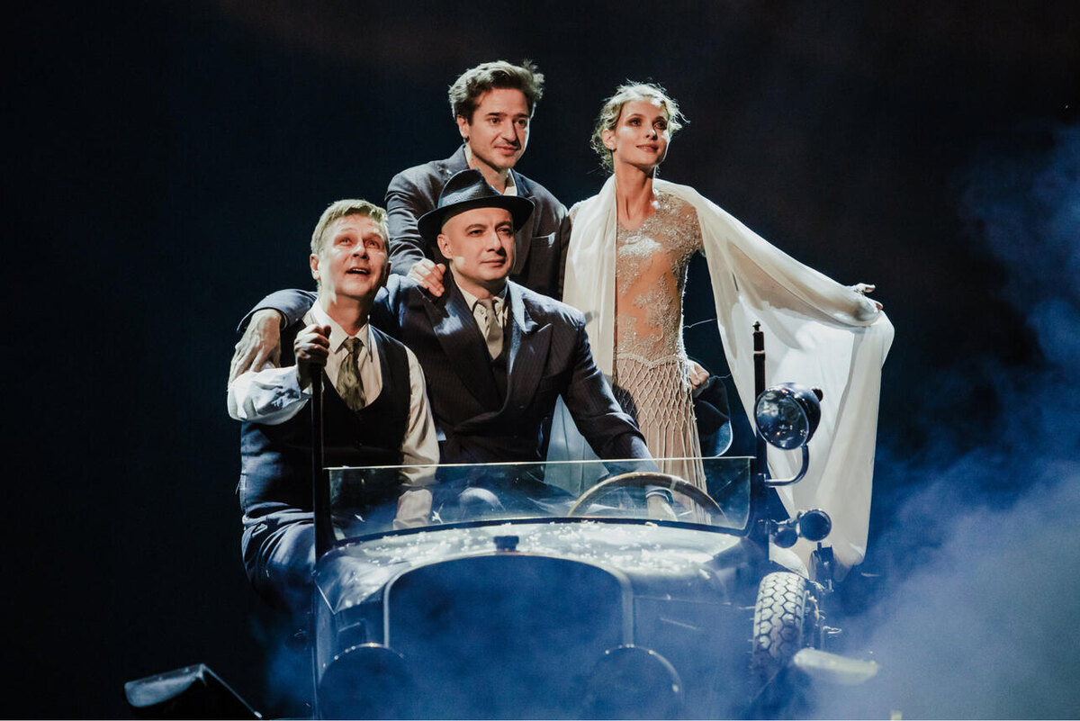 Спектакль "Три товарища"в Москве 4 января 2026 года.