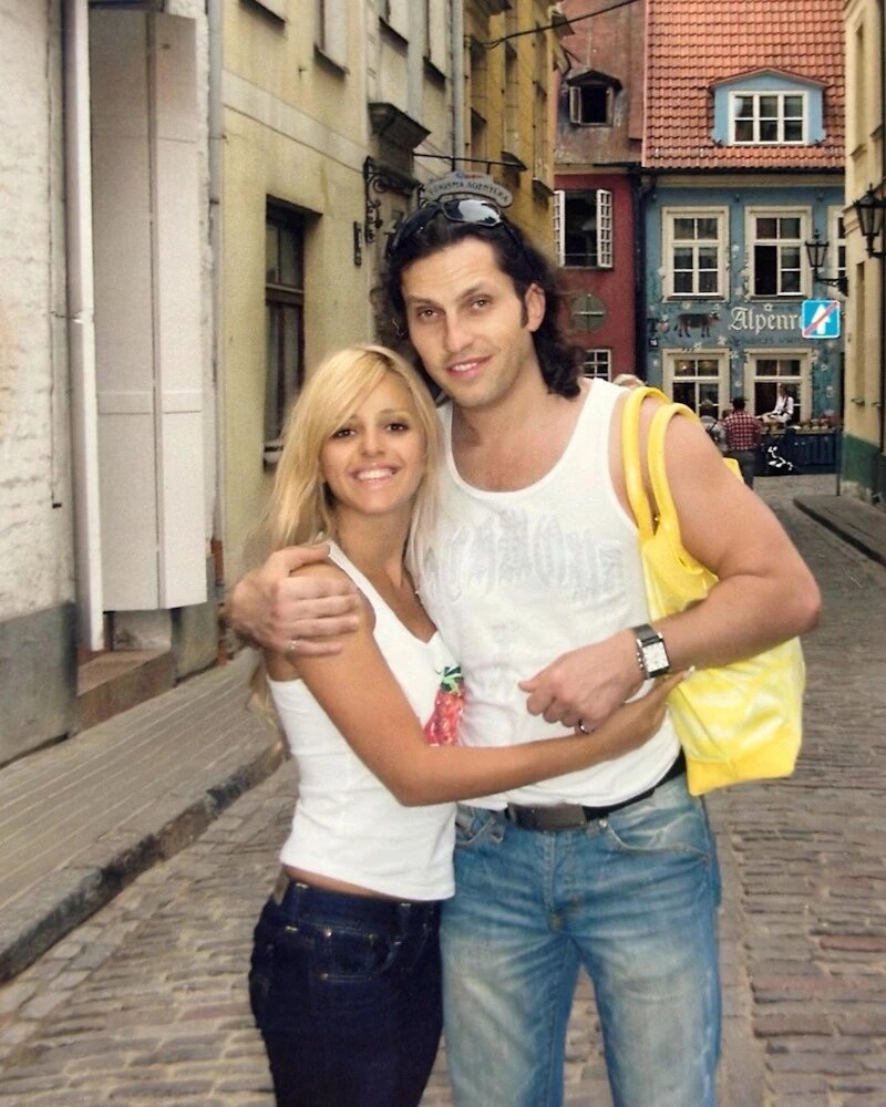 Анжелика и Александр Ревва в молодости