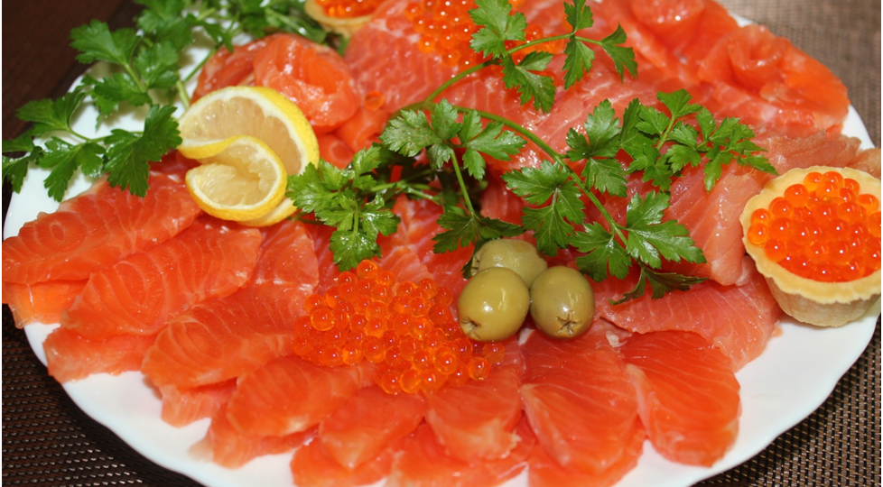 Форель и икра. Засолка.