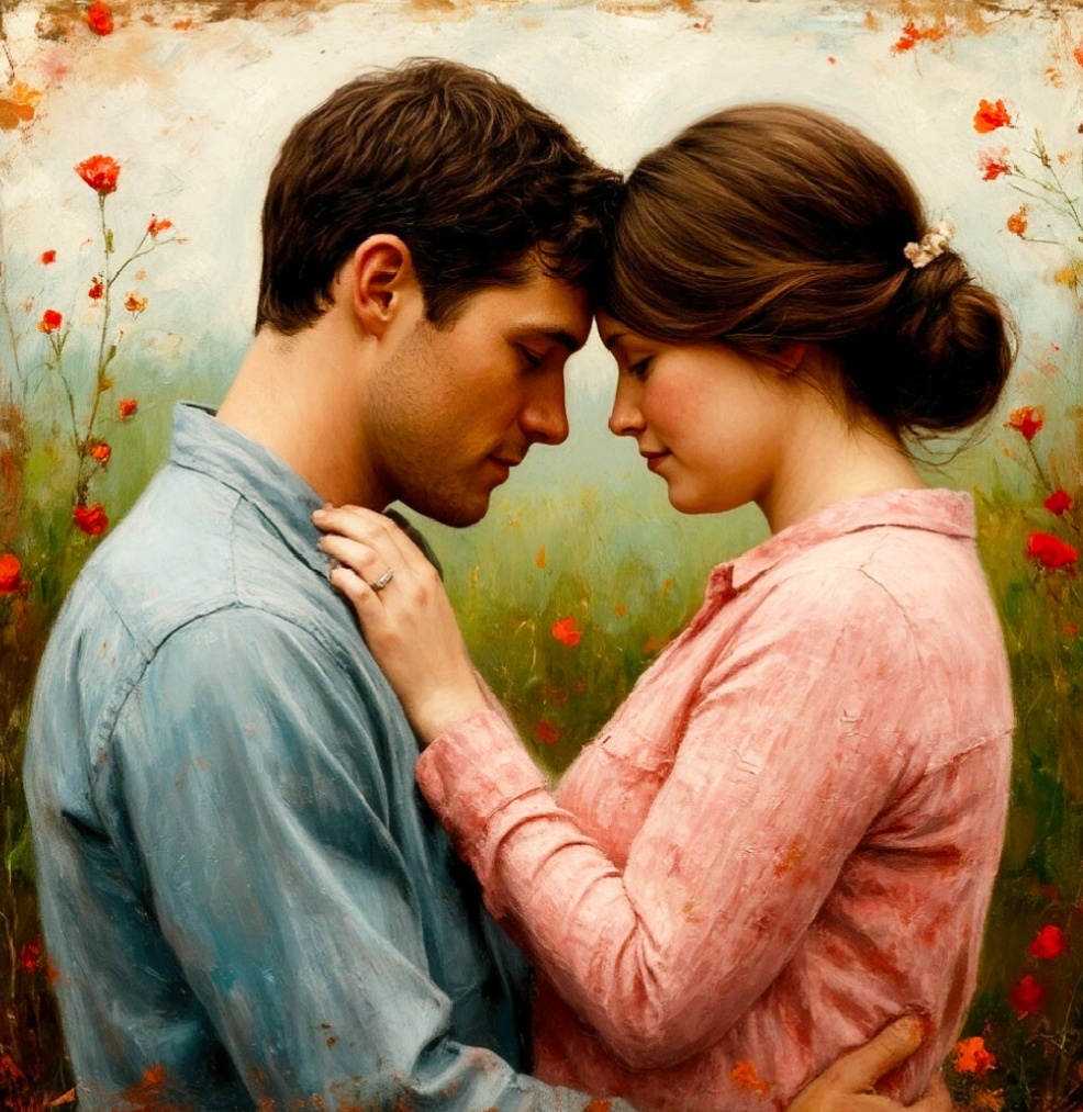 Он жил, думая о ней. Она, никогда о нём не забывала.