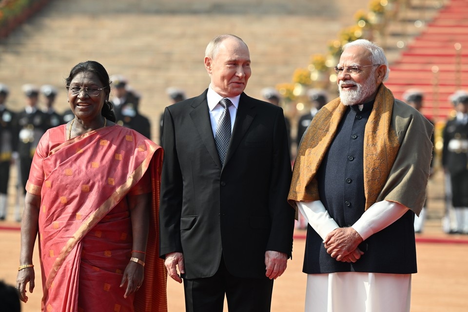    Визит президента России Владимира Путина в Индию GLOBAL LOOK PRESS
