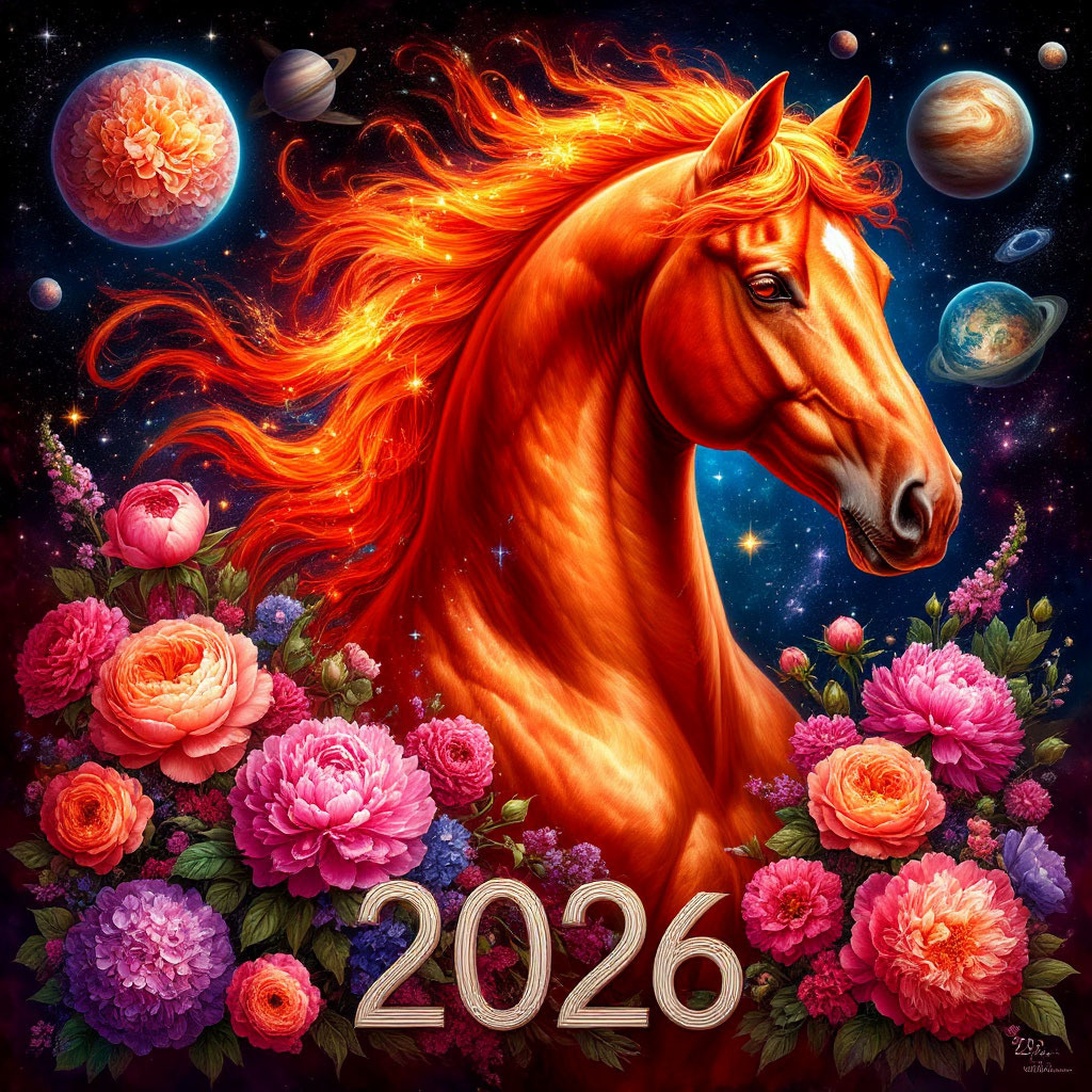 Как встречать 2026 год, год Огненной Лошади