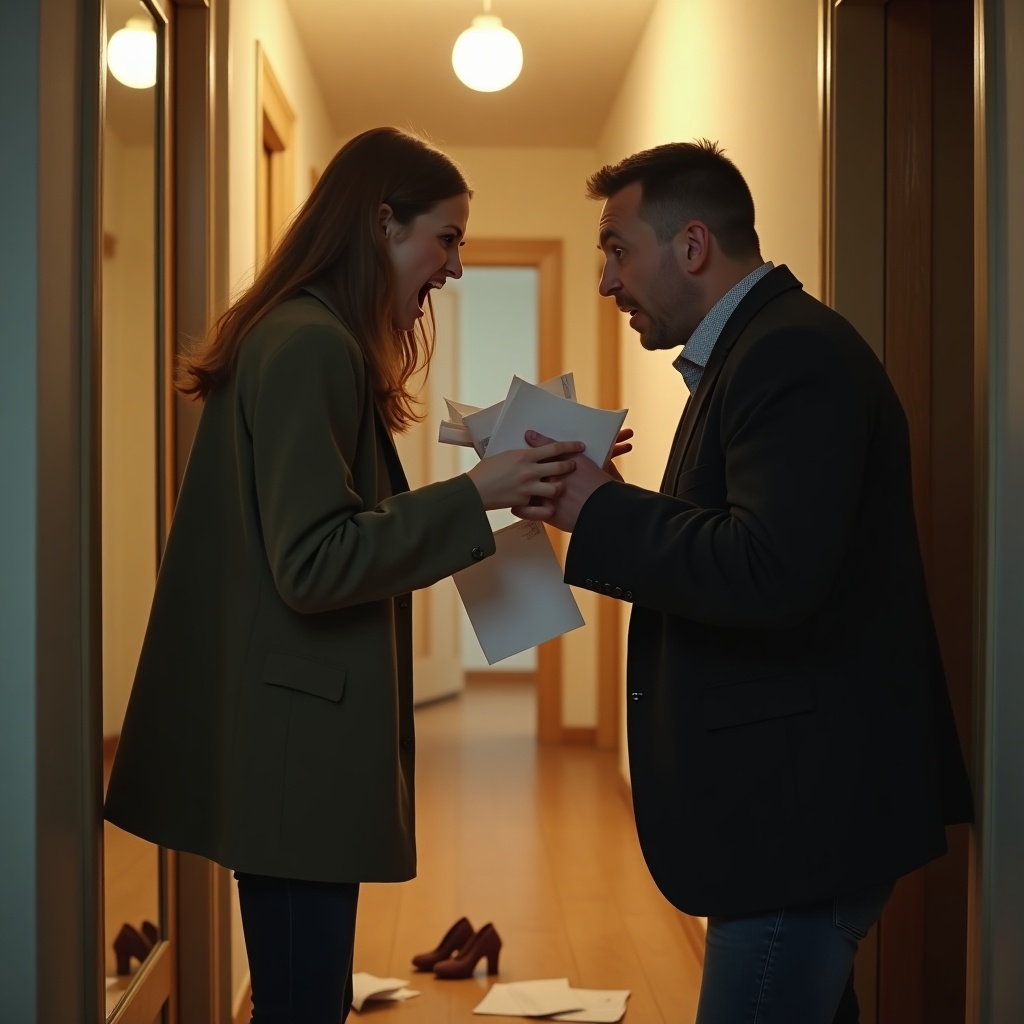 — Пропишешь маму — развод! Я тебя предупредила! — закричала я, видя документы.