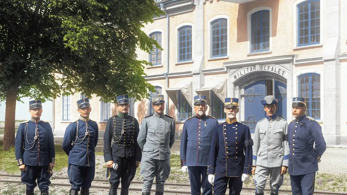    Шведские офицеры начала XX столетия © wikipedia.org