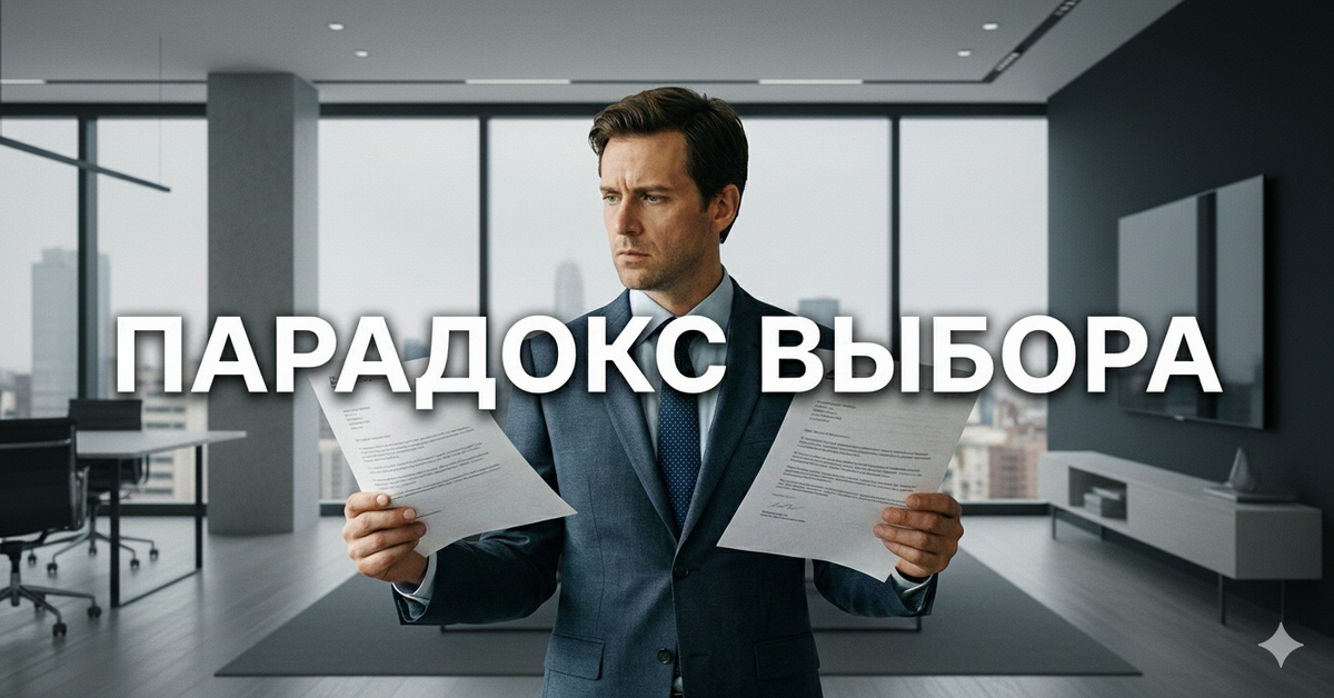 Почему изобилие возможностей делает нас несчастными?