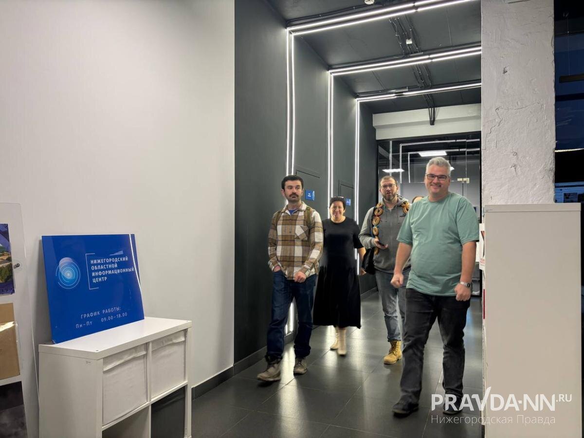    Редакцию посетили блогеры из Финляндии и Франции