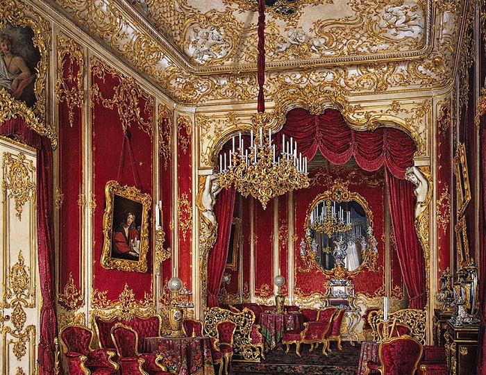 Будуар. Апартаменты императрицы Марии Александровны в Зимнем дворце.