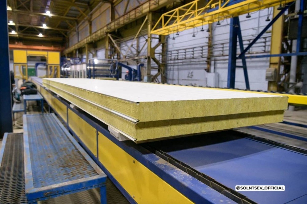    Производство сэндвич-панелей запущено в Орске