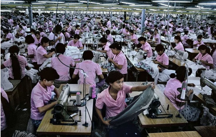 На китайской фабрике